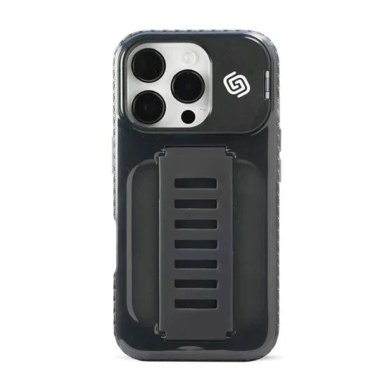 Cover Iphone 16 Pro Boost Case With Kickstand Grip2U (Smoky)